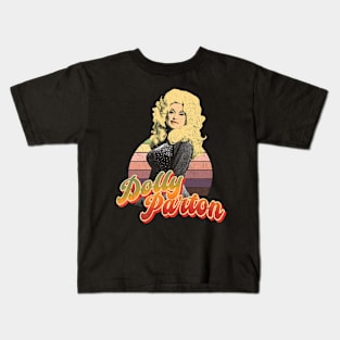 Dolly Parton Retro Kids T-Shirt